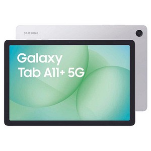 SAMSUNG Galaxy Tab A11+ 5G Tablet 27,9 cm (11,0 Zoll) 128 GB silber
