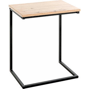HAKU Möbel Beistelltisch rechteckig MDF-Platte eiche 40,0 x 30,0 x 50,0 cm, 1 St.
