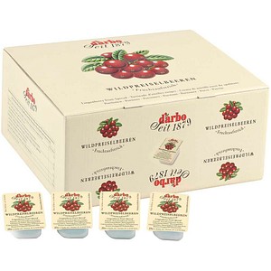 d’arbo  Wildpreiselbeere Fruchtaufstrich, 100x 25,0 g