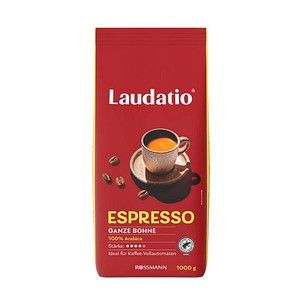 LAUDATIO ESPRESSO Kaffeebohnen, Arabicabohnen kräftig, 1 kg