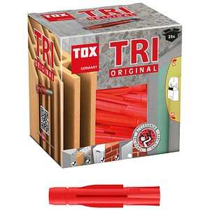 TOX TRI 12/71 010100181 Universaldübel Ø 12 mm x 71 mm, 25 St.
