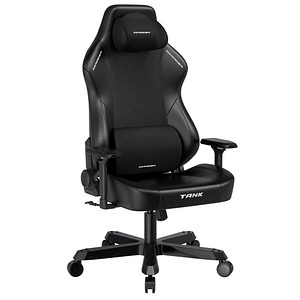 DXRacer Gaming Stuhl Tank Serie, Größe XXL Kunstleder schwarz