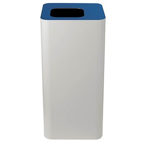 TKG Pure Mülleimer 100,0 l weiß, blau, 1 St.