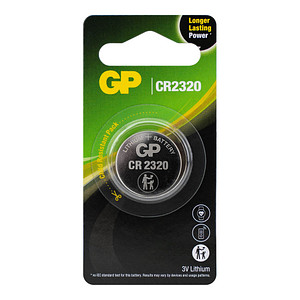 GP Knopfzelle CR2032 Lithium 3,0 V, 1 St.