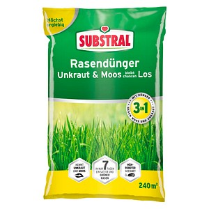 SUBSTRAL® Unkraut & Moos bleibt chancenLOS Rasendünger 7,2 kg