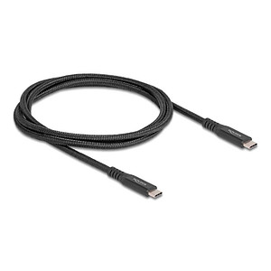 DeLOCK USB C Kabel 0,5 m schwarz, 1 St.