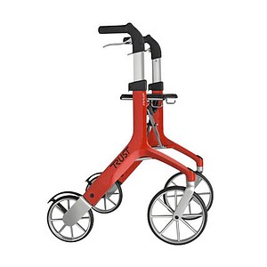 RUSSKA Rollator Let´s Fly 11449500 rot, 1 St.