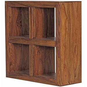 WOHNLING Bücherregal braun 82,0 x 34,0 x 82,0 cm, 1 St.