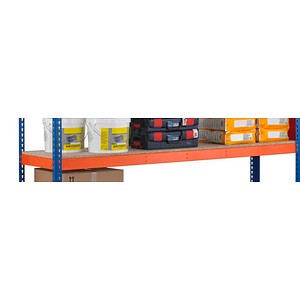 SCHULTE Fachboden für Schwerlastregal Z1 orange 245,0 x 77,3 cm, 1 St.