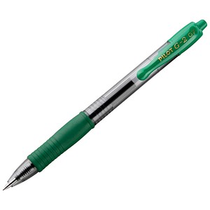 PILOT G2 Gelschreiber grün/transparent 0,4 mm, Schreibfarbe: grün, 1 St.