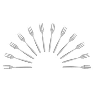 solex® Kuchengabeln TM 80 silber, 12 St.