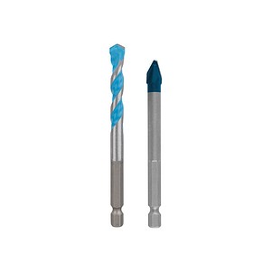 BOSCH EXPERT HEX-9 Hard Ceramic + HEX-9 Multi Construction Bohrer-Set, 2 St.