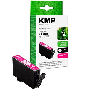 KMP  magenta Druckerpatrone kompatibel zu Canon CLI-526 M