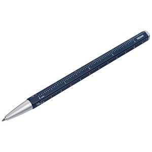 TROIKA® Kugelschreiber CONSTRUCTION BASIC dunkelblau, Schreibfarbe: schwarz, 1 St.