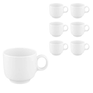 Seltmann Weiden Kaffeetassen weiß 0,33 l, 6 St.