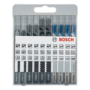 AKTION: BOSCH Basic for Metal and Wood Stichsägeblätter-Set 10-teilig, 1 Set mit Prämie nach Registrierung