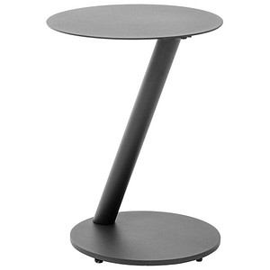 barths Paros Beistelltisch rund Aluminium anthrazit 45,0 x 45,0 x 45,5 cm, 1 St.