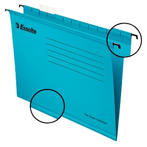 25 Esselte Hängemappen Pendaflex Collection blau 25 Esselte Hängemappen Pendaflex Collection blau