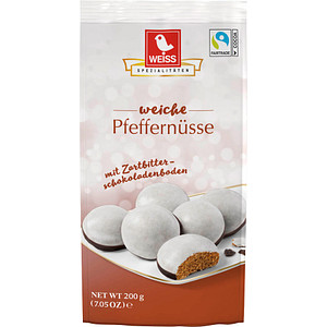 WEISS Pfeffernüsse mit Schokoladenboden 200,0 g, 1 St.