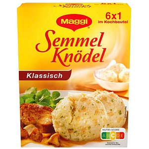Maggi® Semmel Knödel Fertiggericht 6x 6 Portionen, 6 St.