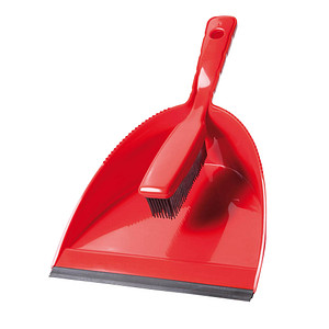haug® bürsten Kehrgarnitur rot Kunststoff 36,0 cm breit