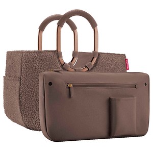 reisenthel® Einkaufskorb loopshopper M Kunstfaser teddy chocolate