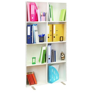 PAPERFLOW Trennwand easyScreen ES97002, Ordner bunt 94,0 x 173,2 cm, 1 St.