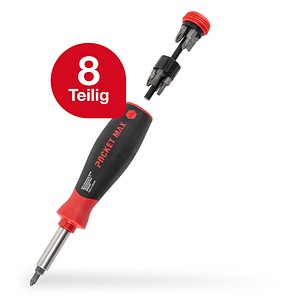Wiha Schraubendreher-Set PocketMax® magnetisch PH/PZ/SL/TORX® 45292 8-tlg.