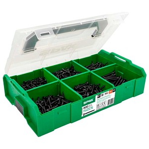SPAX® Holzbauschrauben-Sortiment L-BOXX Mini BLAX 5000009162029