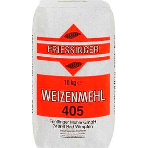 Frießinger Mühle Weizenmehl Type 405 10,0 kg, 1 St.