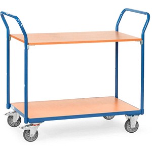 fetra Tischwagen 1602 blau 60,0 x 118,0 x 102,0 cm
