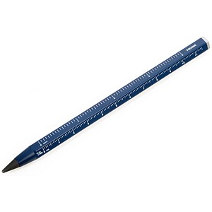 TROIKA® CONSTRUCTION ENDLESS Bleistift HB dunkelblau, 1 St.