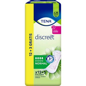 TENA Slipeinlagen discreet NORMAL, 15 St.