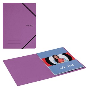 VON LEITZ Eckspanner DIN A4 violett, 1 St.