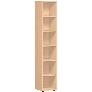 geramöbel Aktenregal buche 40,0 x 40,0 x 216,0 cm, 1 St.