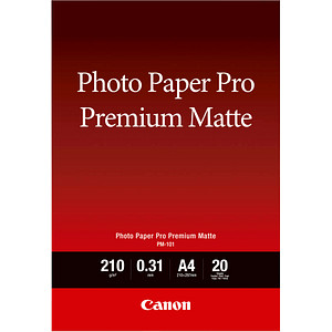 Canon Fotopapier PM-101 DIN A4 matt 210 g/qm 20 Blatt