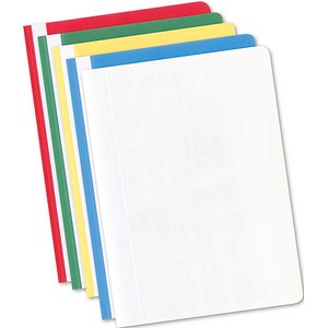 kangaro Schnellhefter Kunststoff farbsortiert DIN A4, 5 St.