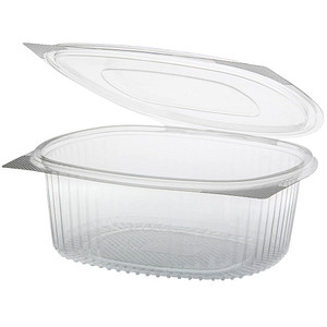 STARPAK Einweg-Salatschalen transparent 1,5 l, 50 St.