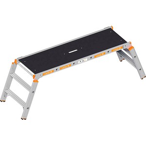 Layher Arbeitsplattform TOPIC 1065 silber 2x 2 Stufen