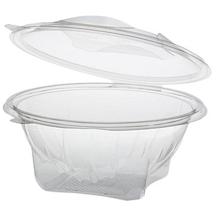 STARPAK Einweg-Salatschalen transparent 1,0 l, 50 St.