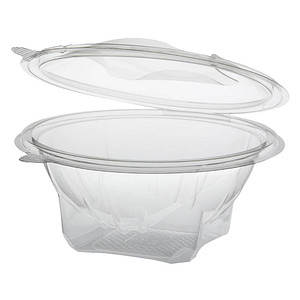 STARPAK Einweg-Salatschalen transparent 0,75 l, 50 St.