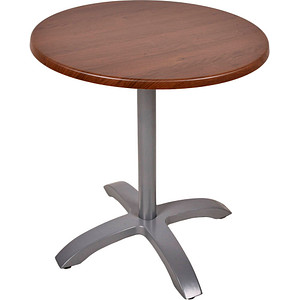 Garden Pleasure PICOS Bistrotisch rund Spanplatte dunkelbraun 70,0 x 70,0 x 74,0 cm, 1 St.