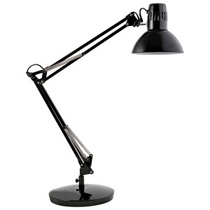 ALBA ARCHITEKT LED Schreibtischlampe schwarz