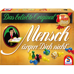Schmidt Mensch ärgere dich nicht® - Gold-Edition Brettspiel, 1 St.