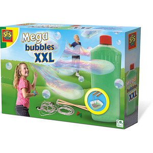 SES Creative® Riesen-Seifenblasen-Set Megga Bubble XXL