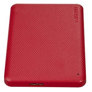 TOSHIBA Canvio Advance 1 TB externe HDD-Festplatte rot