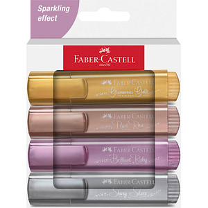 FABER-CASTELL TL 46 Textmarker farbsortiert, 4 St.