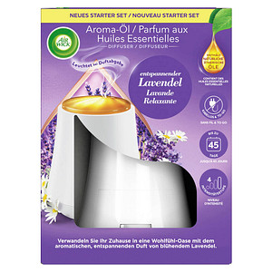 AIRWICK Duftöl-Set Entspannender Lavendel blumig 20 ml, 1 Set