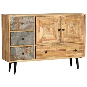 Garden Pleasure Kommode YAMUNA, 304064 braun 117,0 x 31,0 x 79,0 cm, 1 St.
