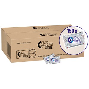 extra® PROFESSIONAL WHITE Kaugummis 150x 2 Dragees, 2x 150 St.